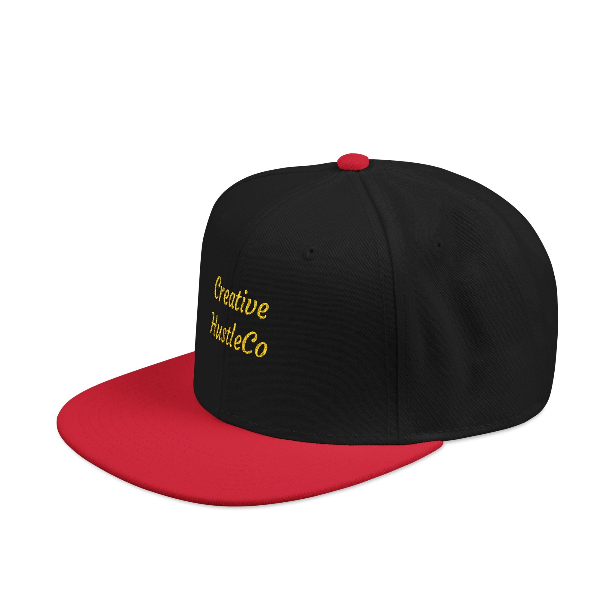 CreativeHustleCo Signature Snapback ~ Two-Tone Embroidered Hat