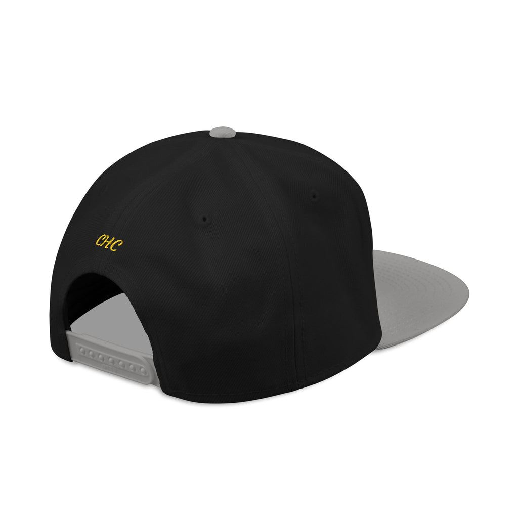 CreativeHustleCo Signature Snapback ~ Two-Tone Embroidered Hat